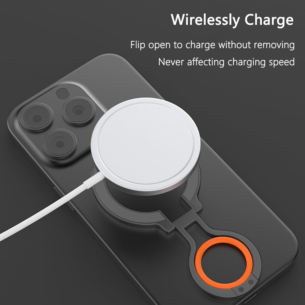 Magnetic Phone Grip Holder for Magsafe Ring Stand Holder Adjustable Stand