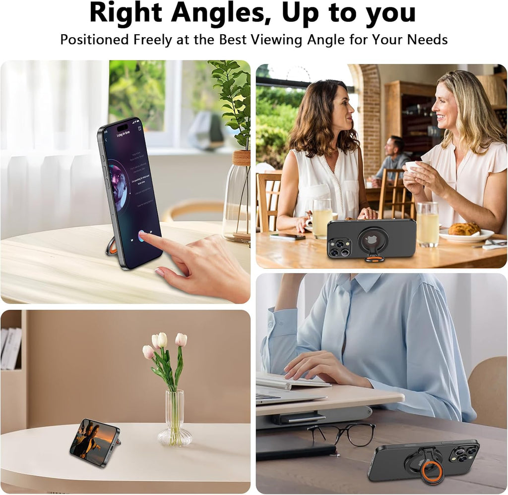 Magnetic Phone Grip Holder for Magsafe Ring Stand Holder Adjustable Stand