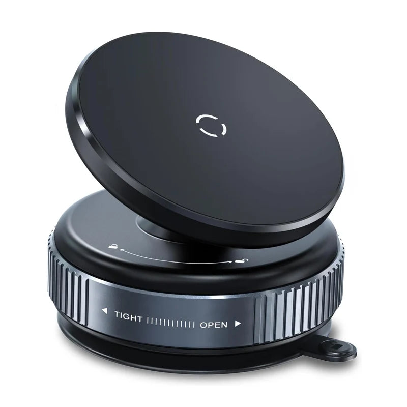 Car Phone Holder, Upgraded 360Adjustable Vacuum Suction 20X Magnets
