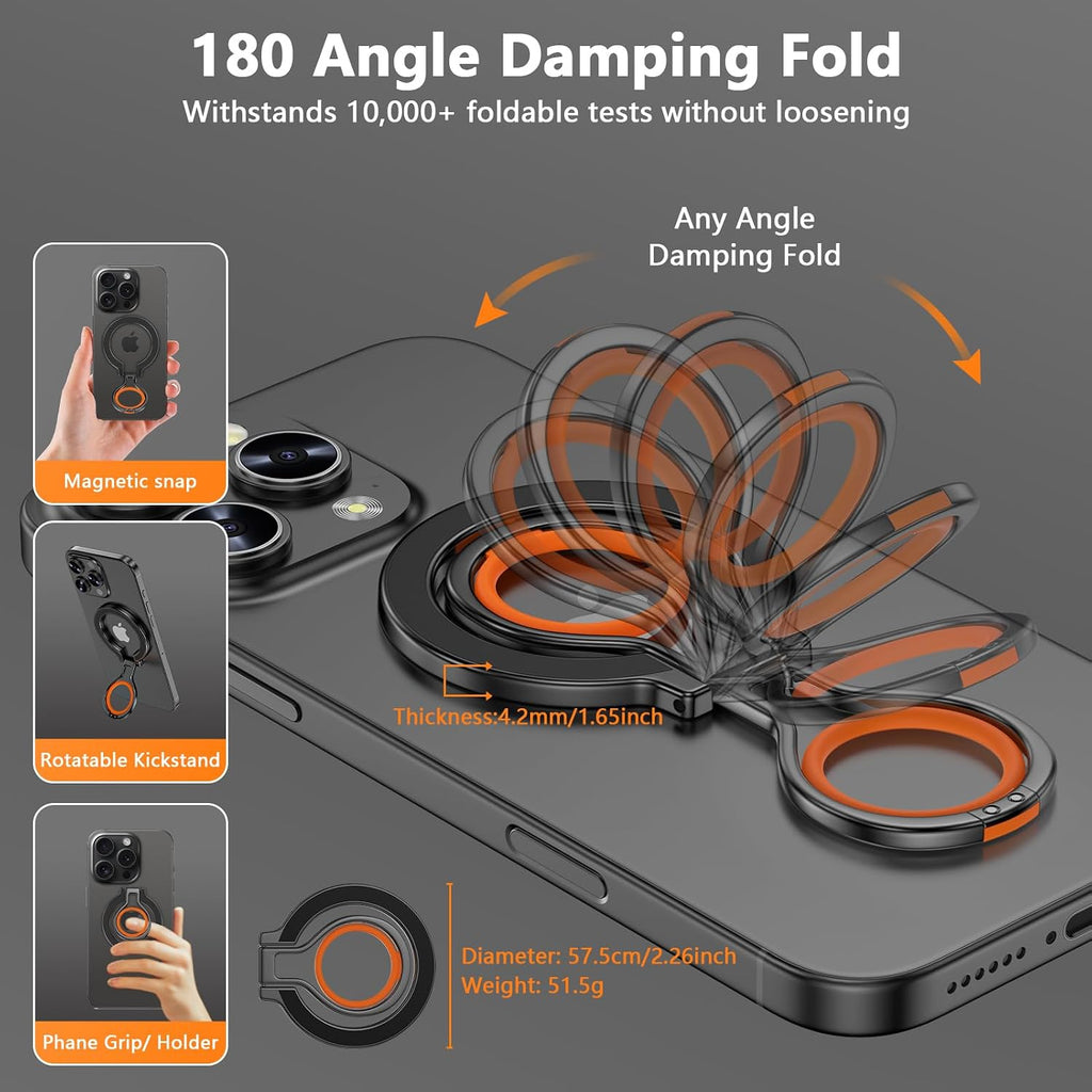 Magnetic Phone Grip Holder for Magsafe Ring Stand Holder Adjustable Stand