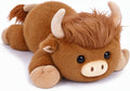 Weighted Highland Cow Stuffed Animal, Weighted Plush Toy
